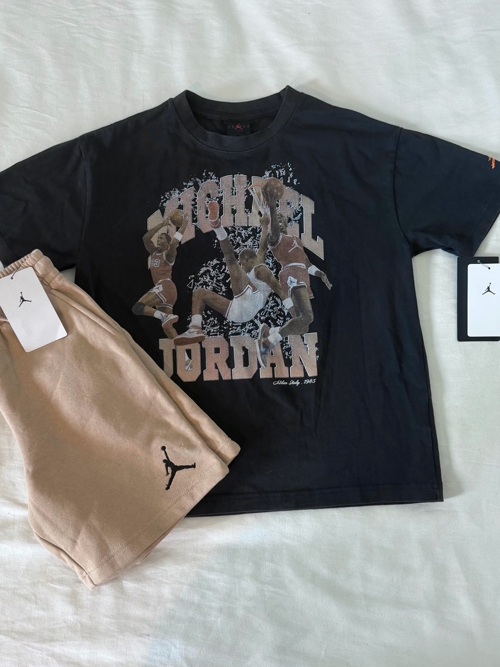 Jordan Boys Youth 2pc Short Set - Small